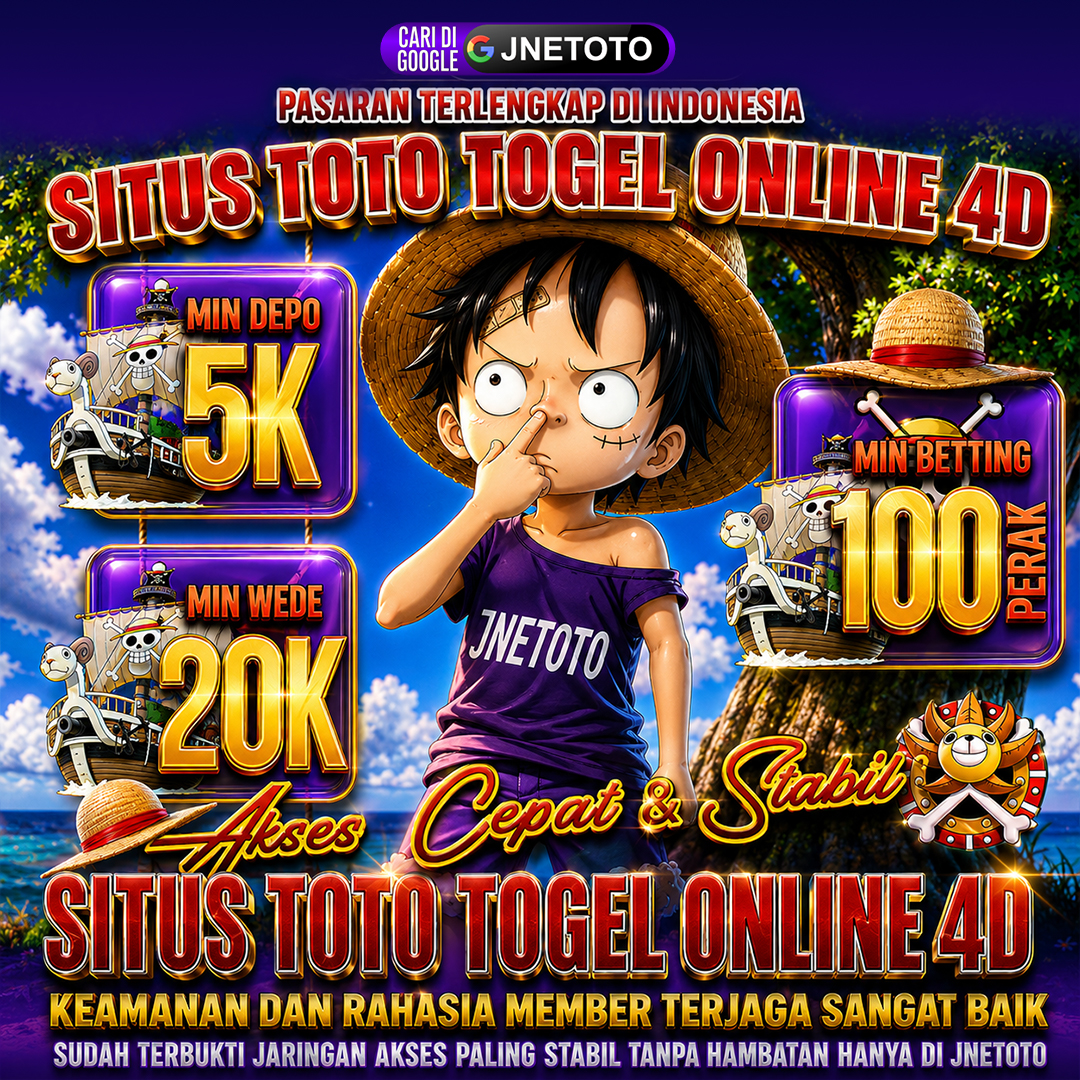 JNETOTO ⚡ Info penting Togel 4D & Toto Macau Online dengan Prediksi dan Live Draw Terbaru